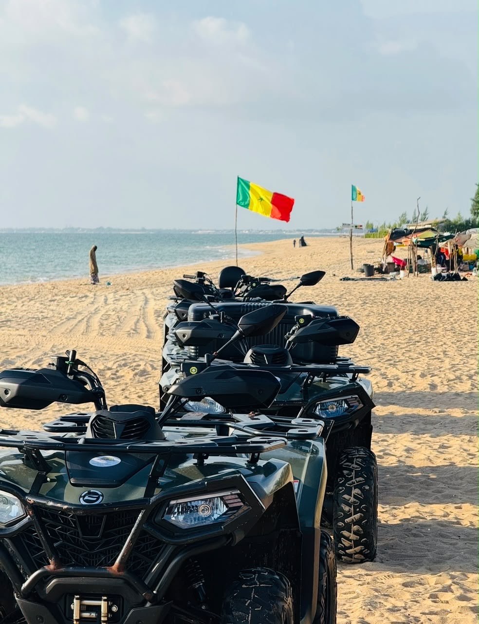 Quads Oasis Adventure sur la plage de Saly
